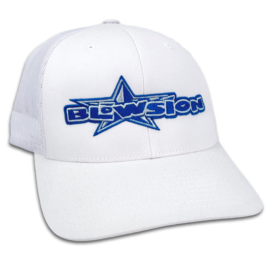 Blowsion Snapback B-Star Hat - White