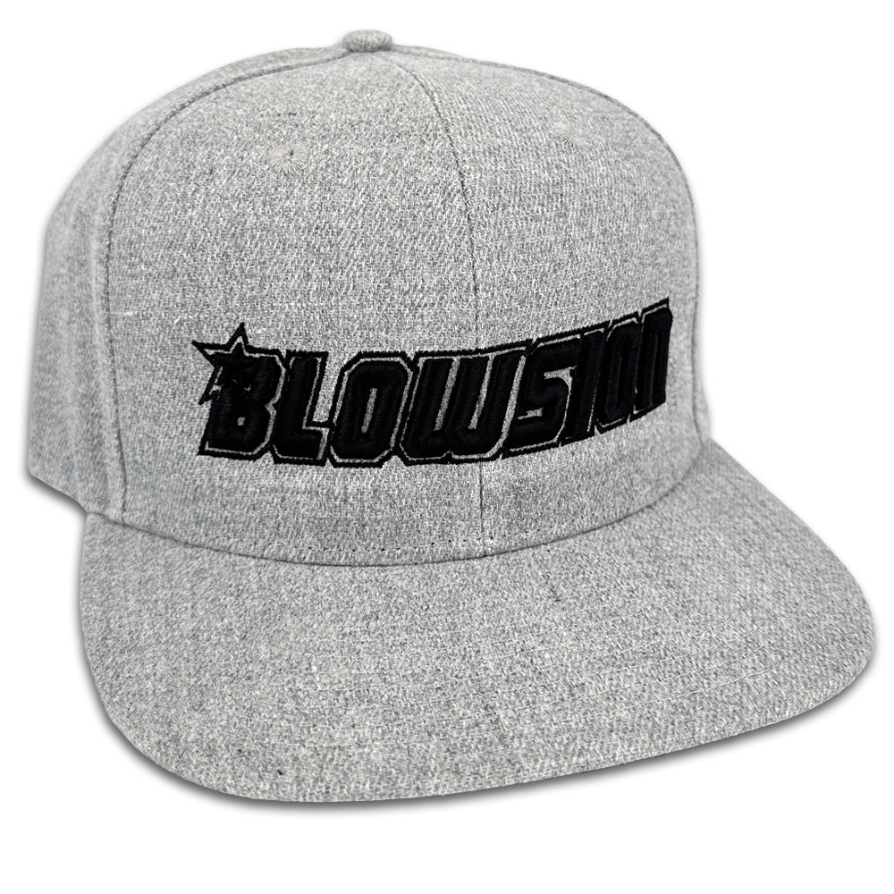 Blowsion Snapback Corporate Hat - Heather Grey