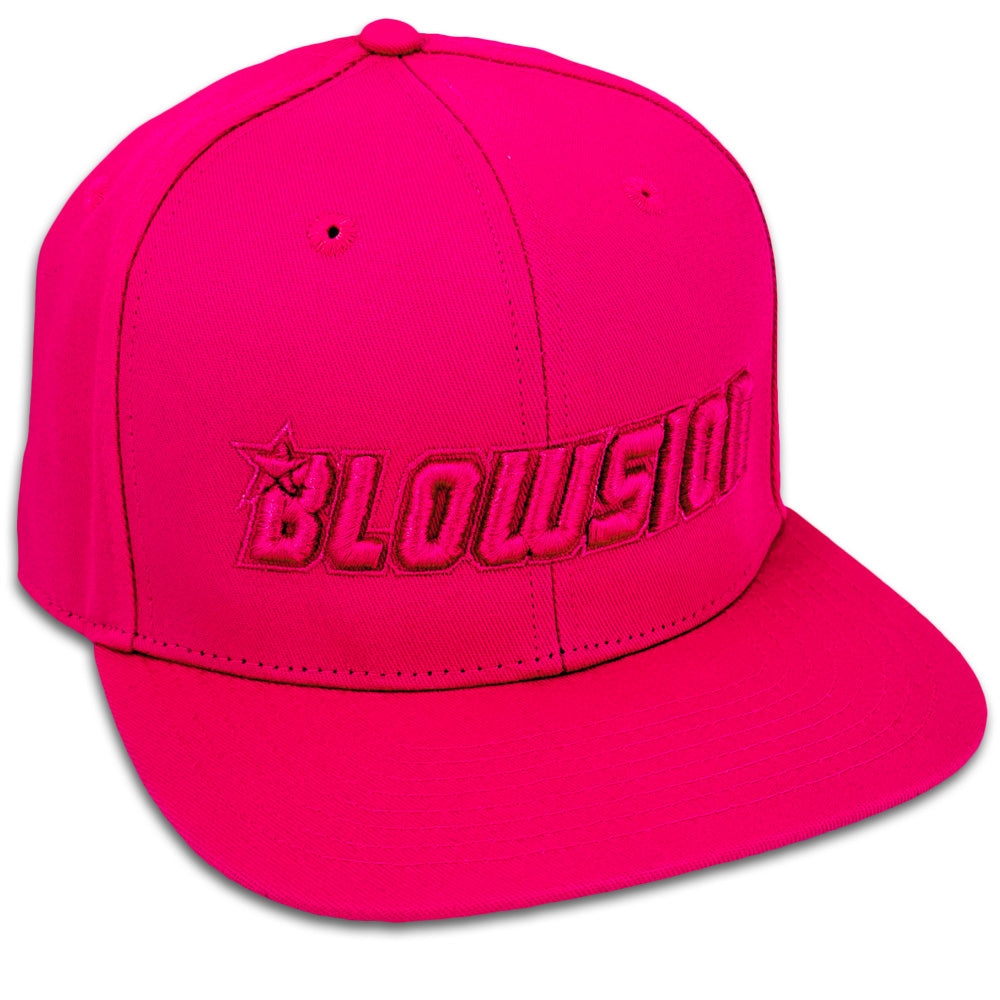 Blowsion Snapback Corporate Hat - Hot Pink