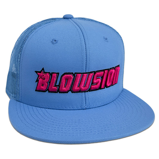 Blowsion Snapback Corporate Hat - Sky Blue