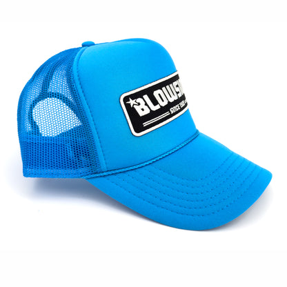 Blowsion Snapback Since89 Hat - Neon Blue Foam