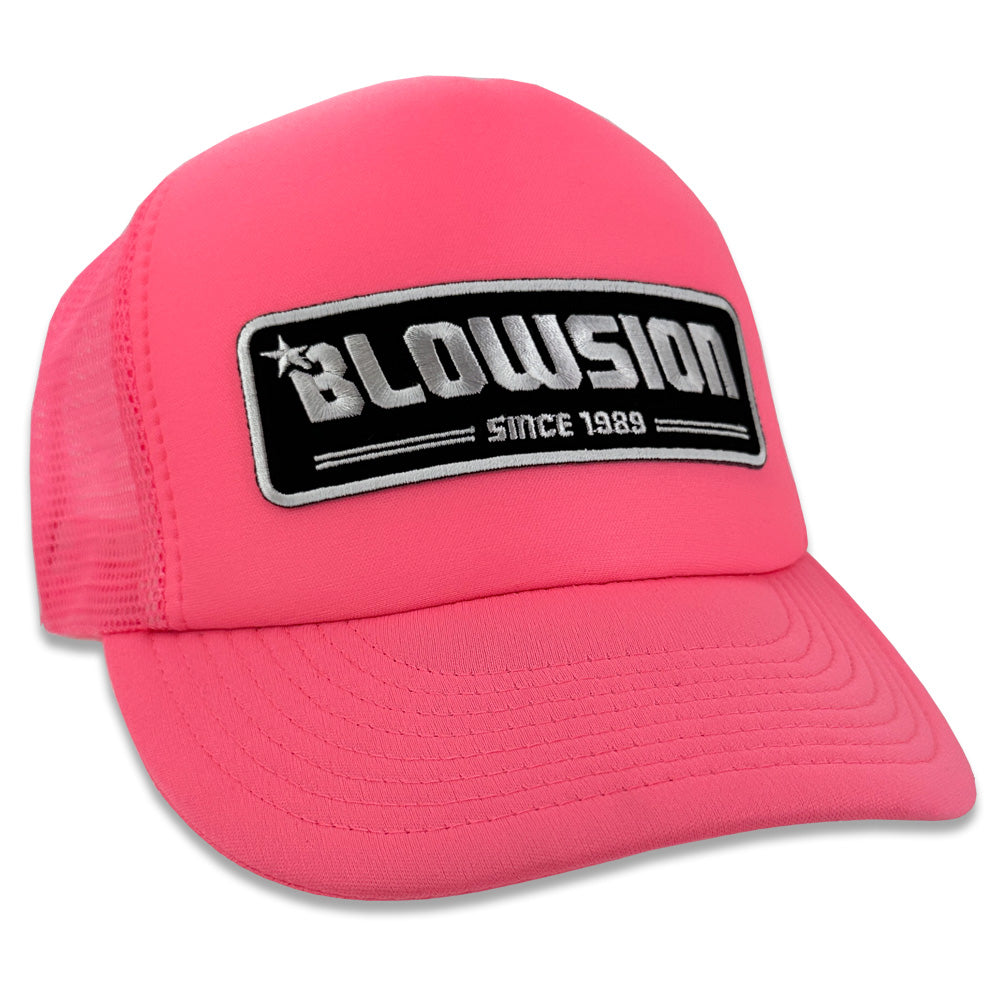 Blowsion Snapback Since89 Hat - Pink Foam