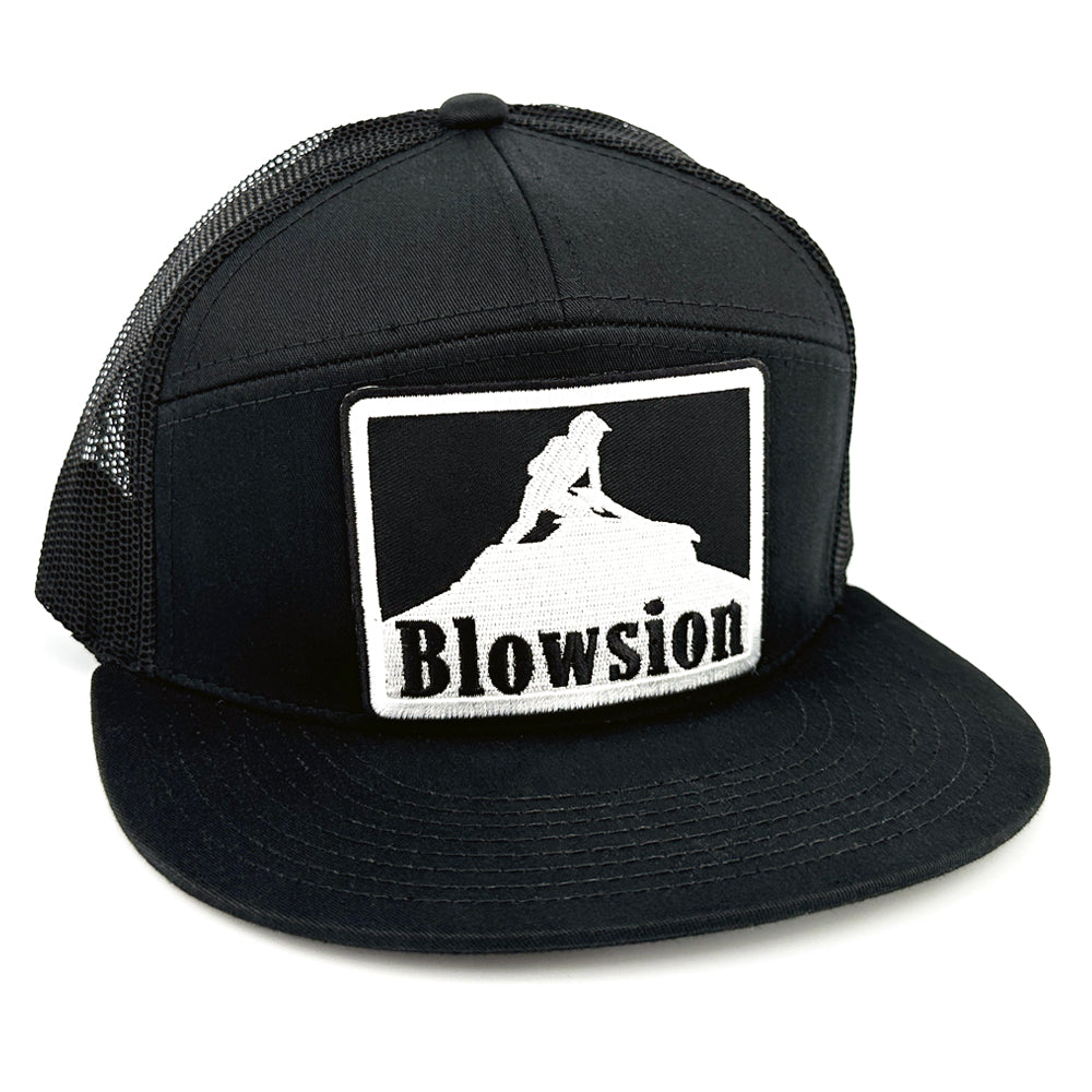 Blowsion Snapback Heater Hat - Black