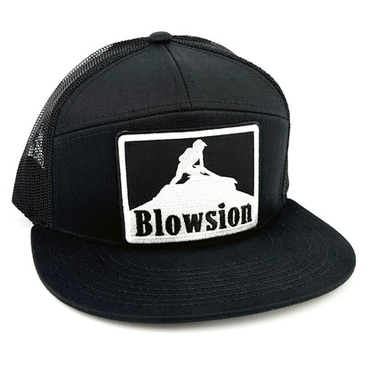 Blowsion Snapback Heater Hat - Black