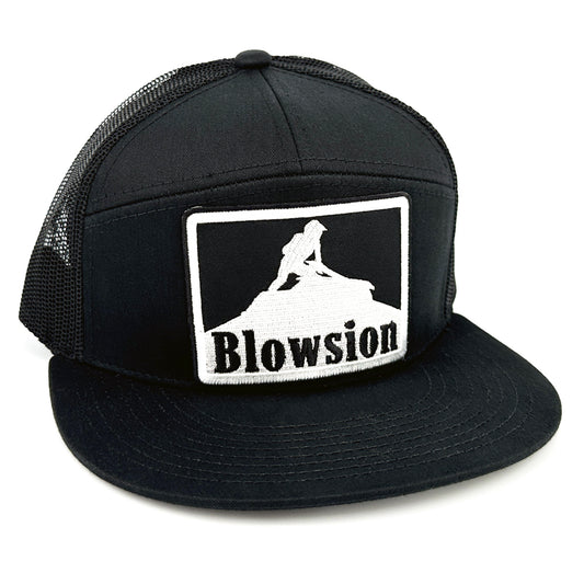 Blowsion Snapback Heater Hat - Black