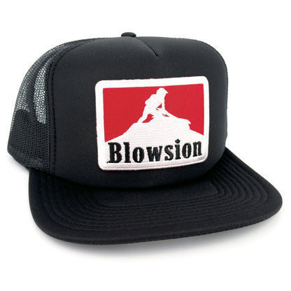 Blowsion Snapback Heater Hat - Black/Red
