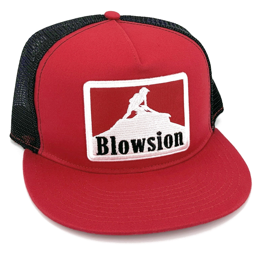 Blowsion Snapback Heater Hat - Red/Black