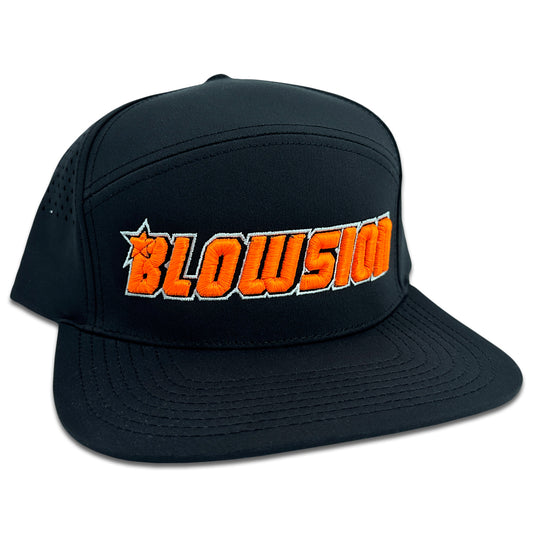 Blowsion Snapback Performance Hat - Black