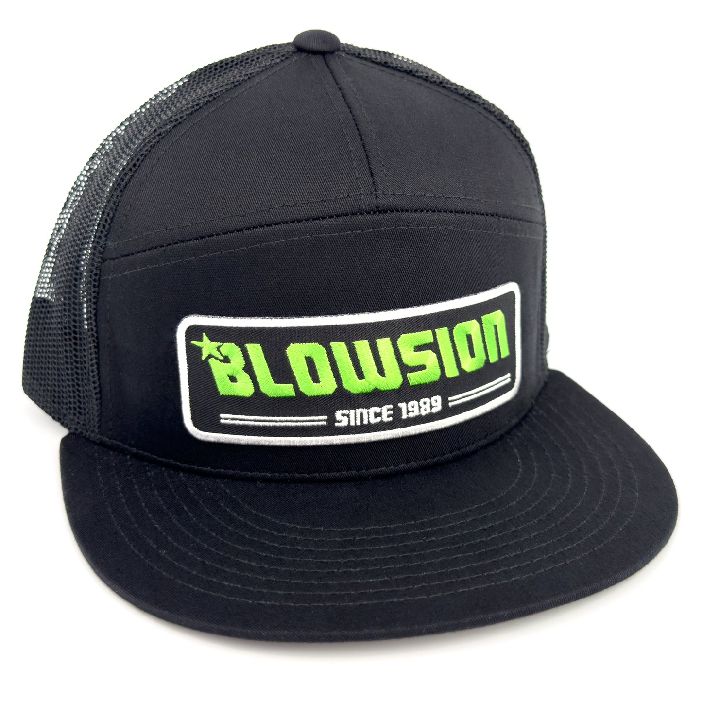 Blowsion Snapback Since89 Hat - Black/Green