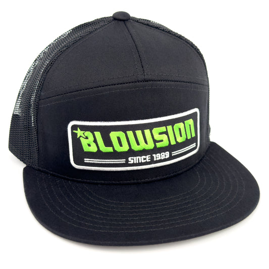 Blowsion Snapback Since89 Hat - Black/Green