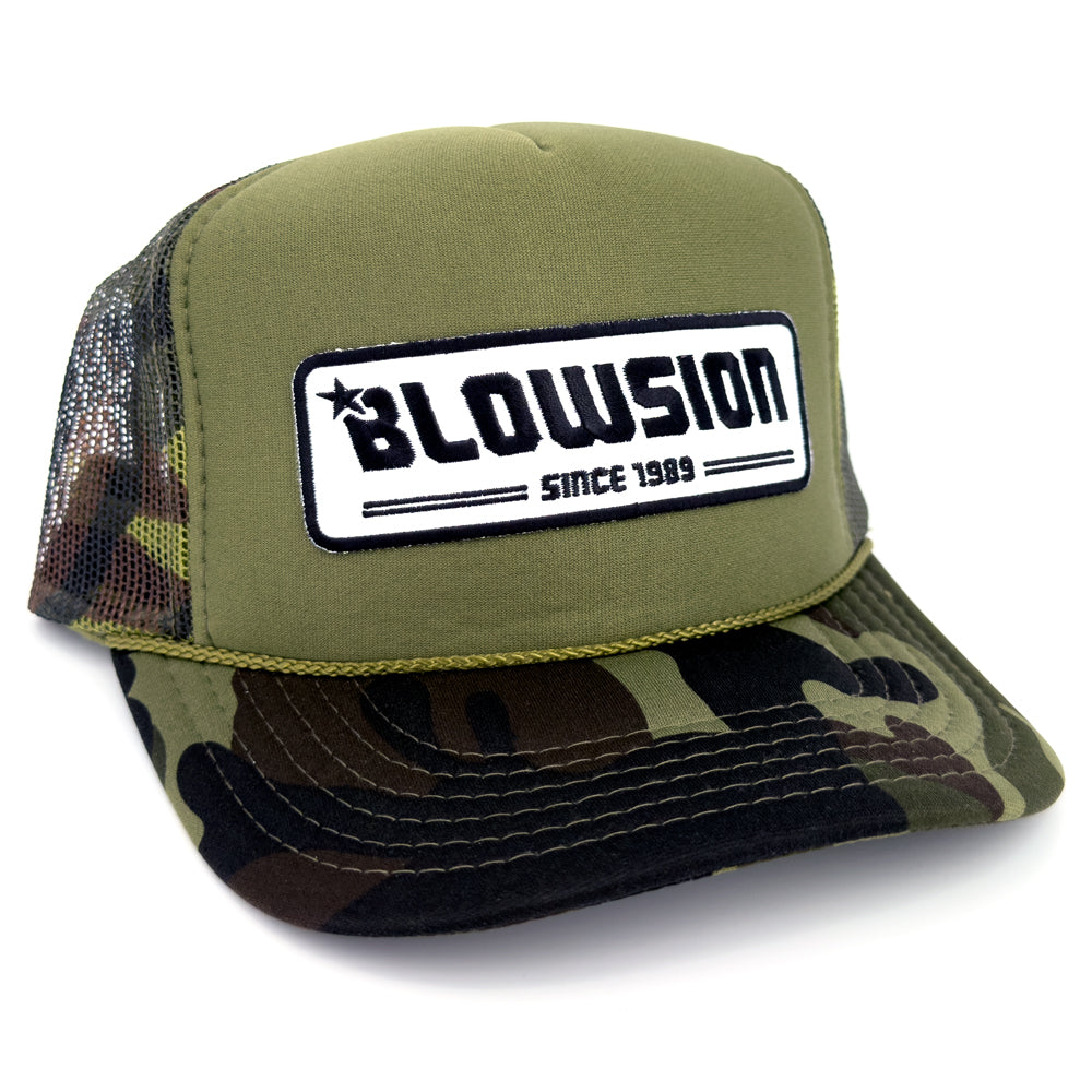 Blowsion Snapback Since89 Hat - Camo