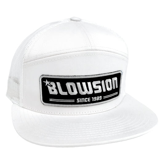 Blowsion Snapback Since89 Hat - White/Black