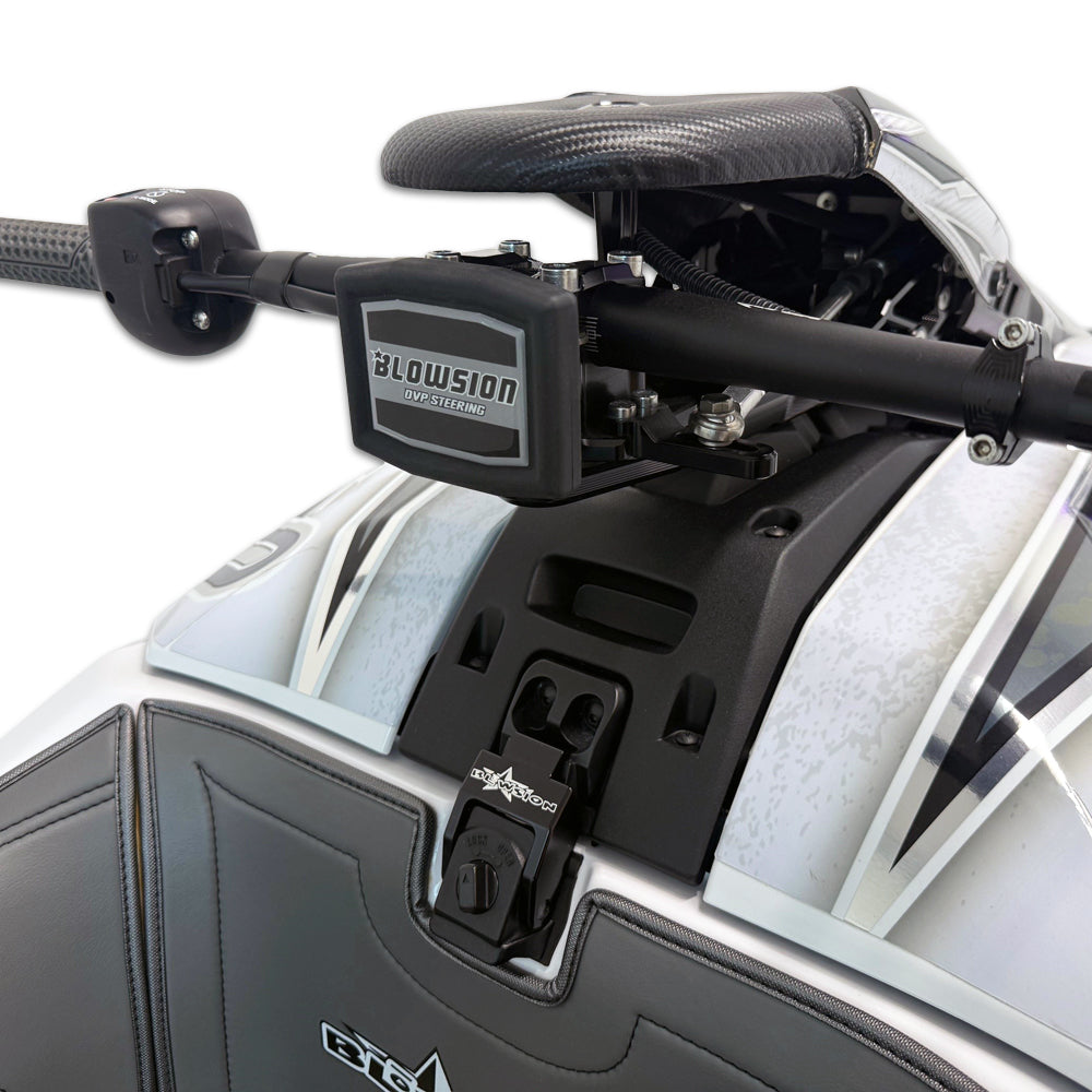 Blowsion Steering Bar Pad | Black (Installed on Blowsion OVP Steering System)