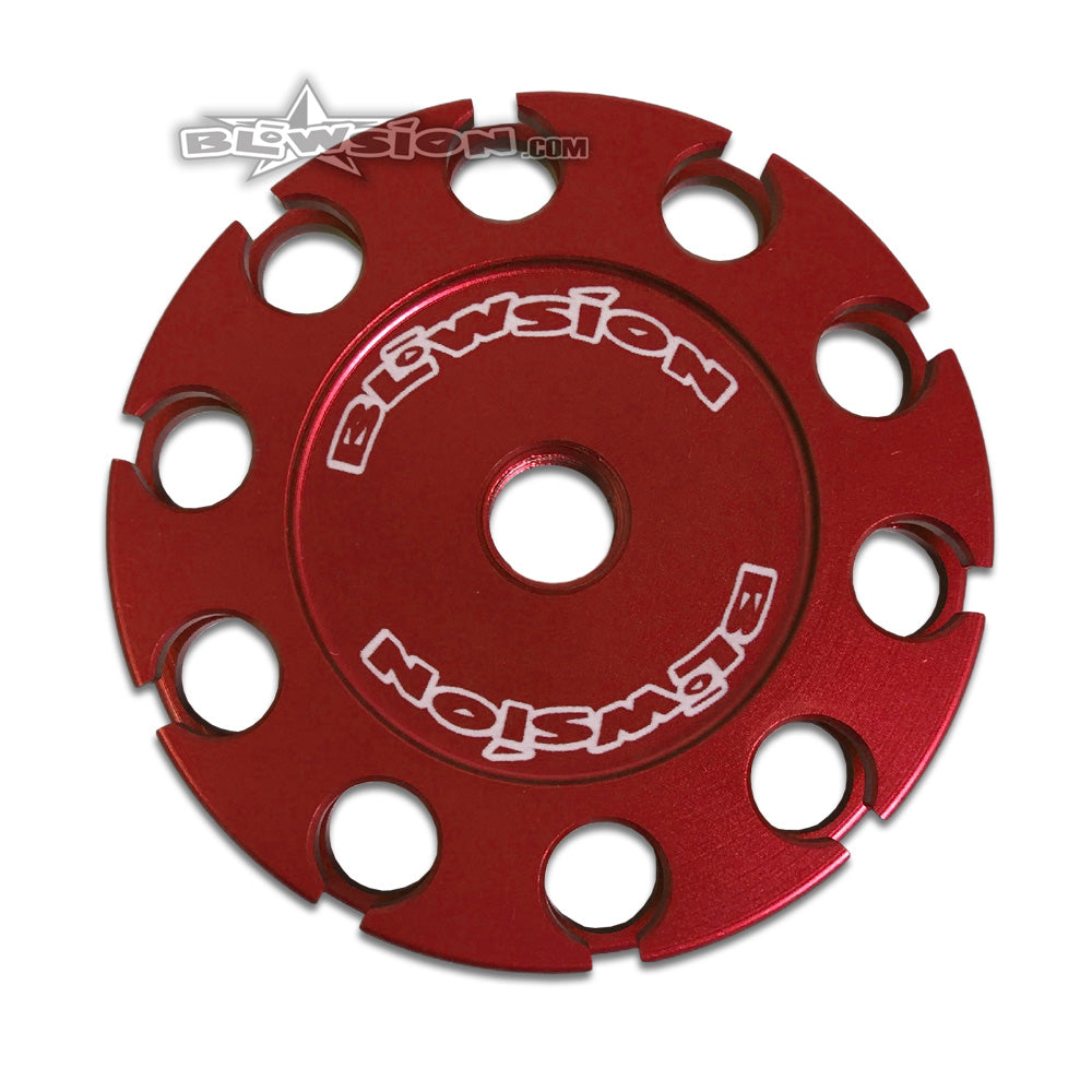 Throttle Cable Drum - Anodized Red