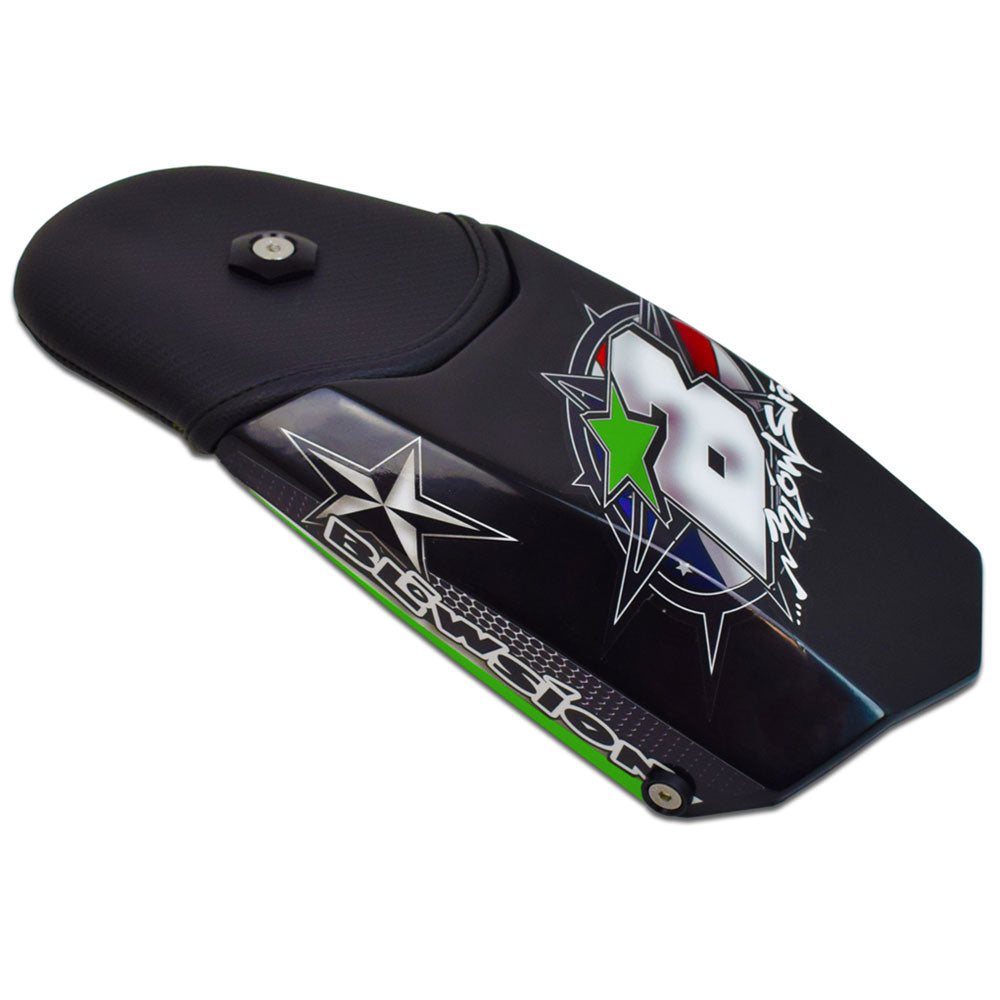 Blowsion Turbulator Chin Pad - Black/Green