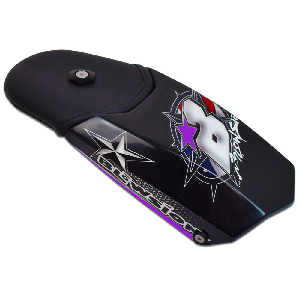 Blowsion Turbulator Chin Pad | Black/Purple