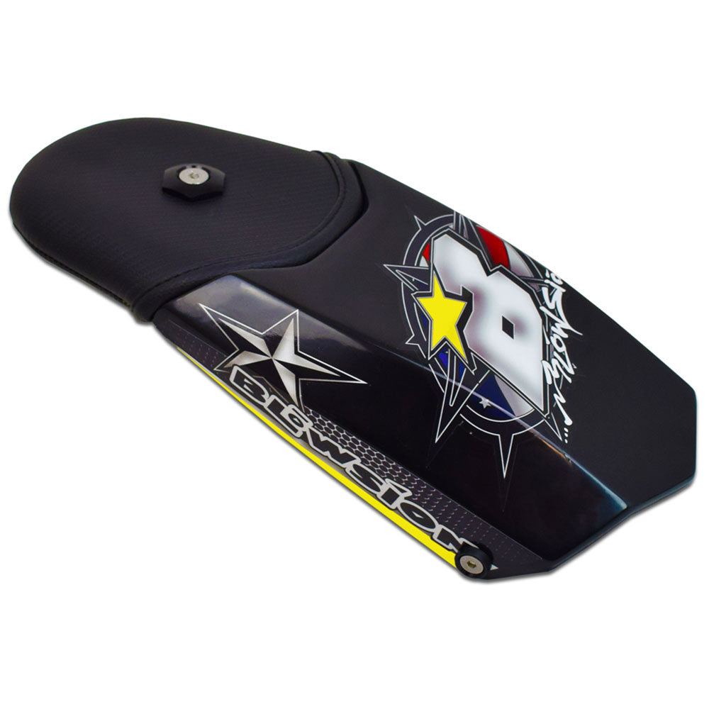 Blowsion Turbulator Chin Pad - Black/Yellow