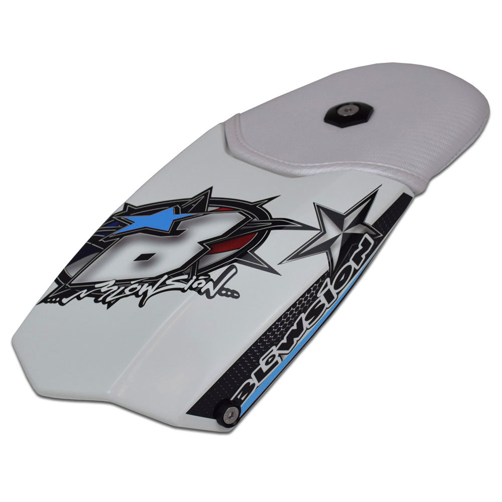 Blowsion Turbulator Chin Pad | White/Teal