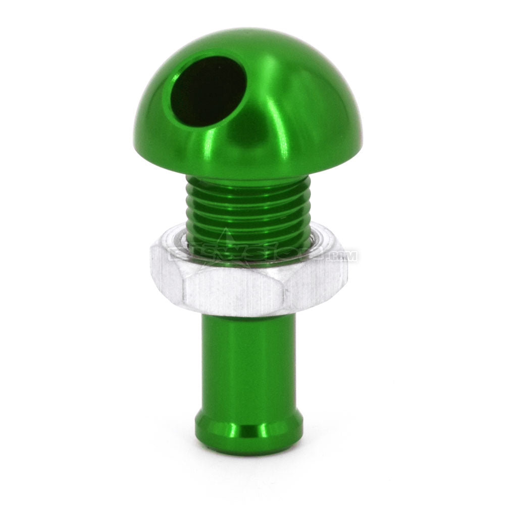 Water Bypass Fitting 45 Degree - Anodized Green