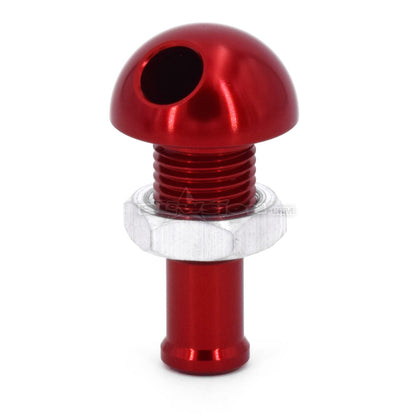 Water Bypass Fitting 45 Degree - Anodized Red