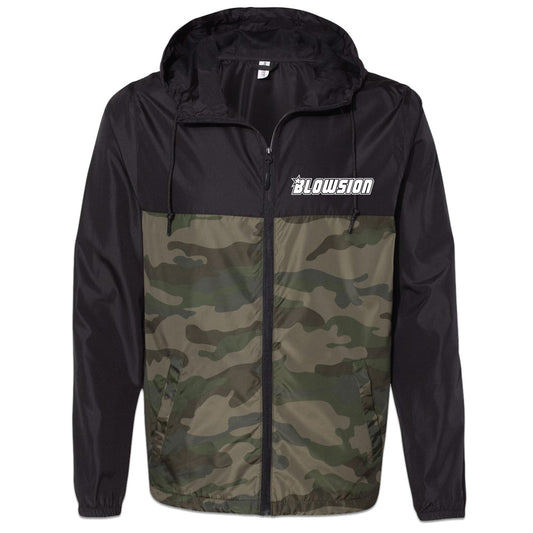 Blowsion Lightweight Windbreaker - Forest Camo