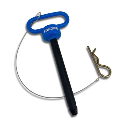 Bow Pin with Lanyard & Clip | Blue