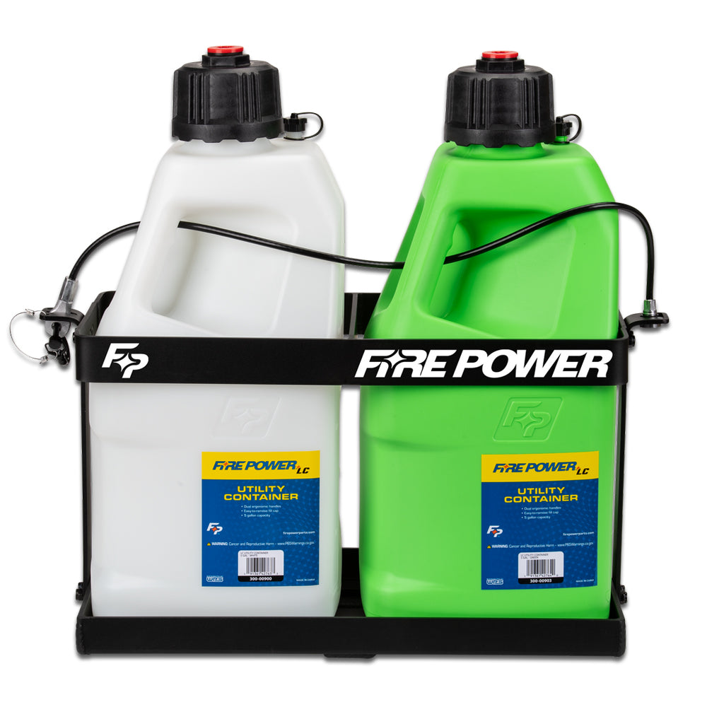 Fire Power LC Fuel Jug Rack - Dual (Jugs not included)