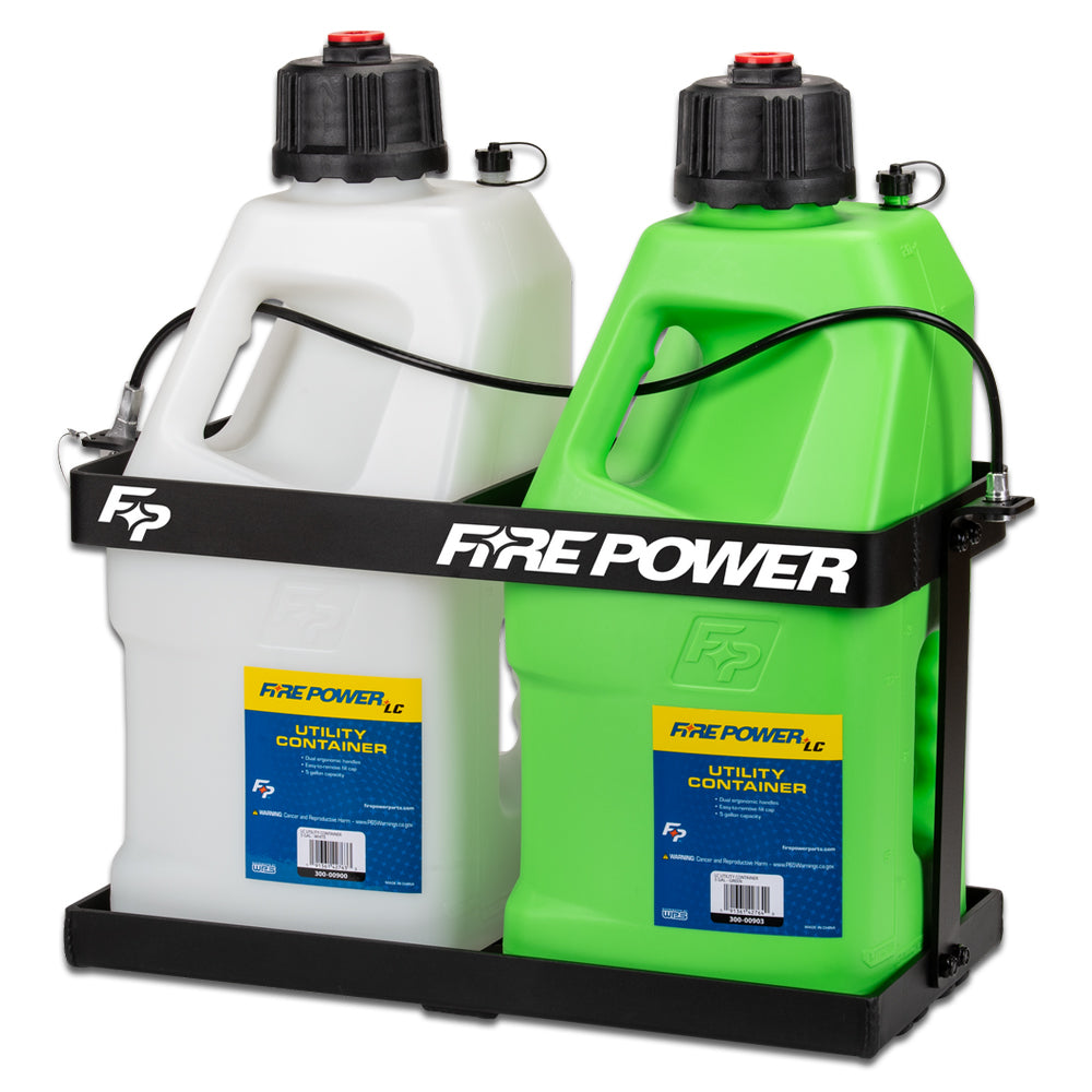Fire Power LC Fuel Jug Rack - Dual (Jugs not included)