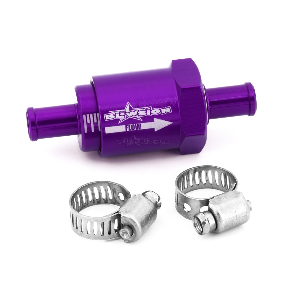 Flow Control Valve - Pro Series - Anodized Purple