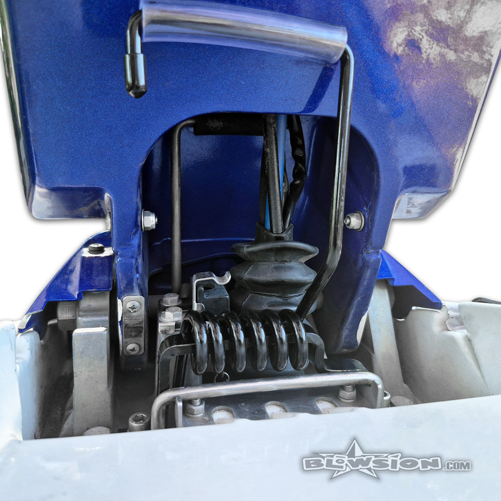 Handle Pole Spring - Kawasaki 650SX (Installed)