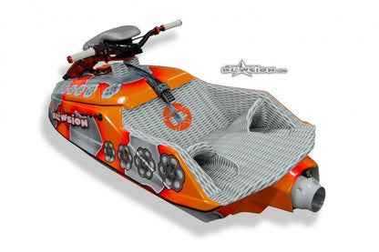 Hydro Matting Color Swatch - Dual Layer - Diamond - Light Grey/White