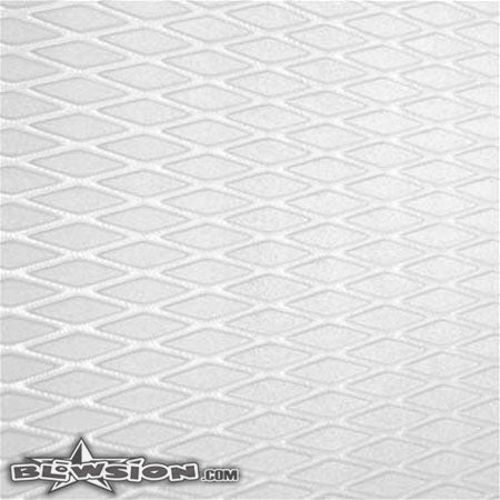 Hydro Matting Sheet - Diamond Groove | White Molded
