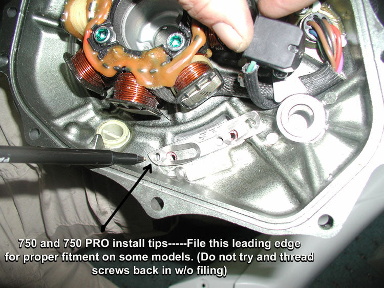 R&D Timing Advance Plate - Installation Tips