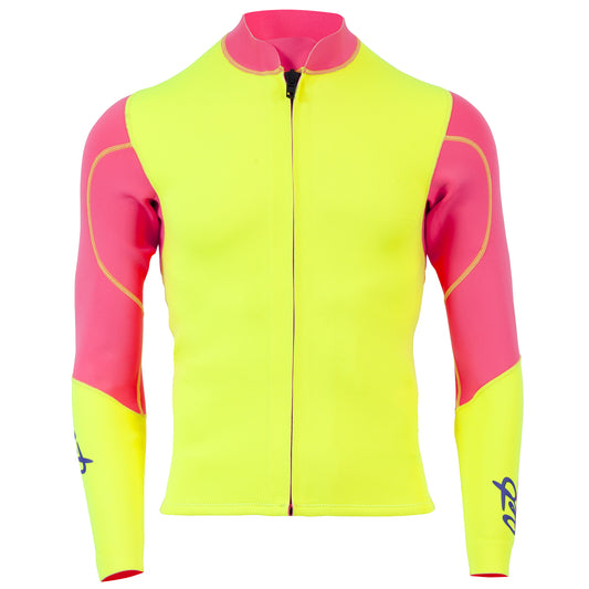 Jet Pilot Vintage Jacket - Yellow/Pink | JP25142