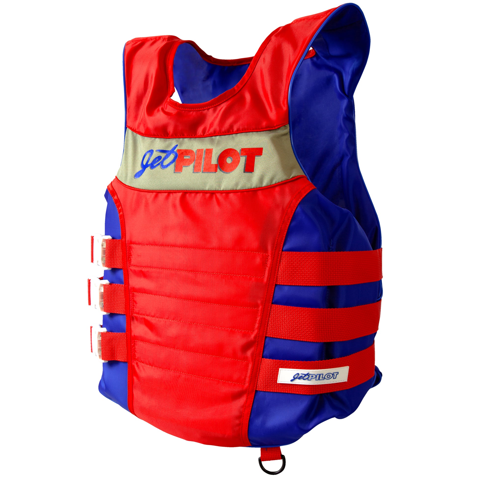 Jet Pilot Vintage Vest - Red/Blue | JP25212
