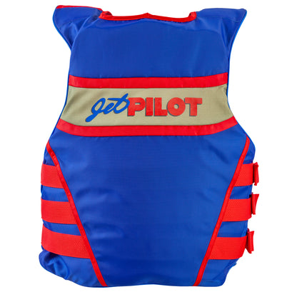 Jet Pilot Vintage Vest - Red/Blue | JP25212