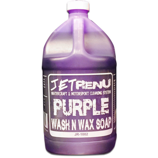 JET RENU - PURPLE WASH & WAX SOAP GALLON - JR-1002