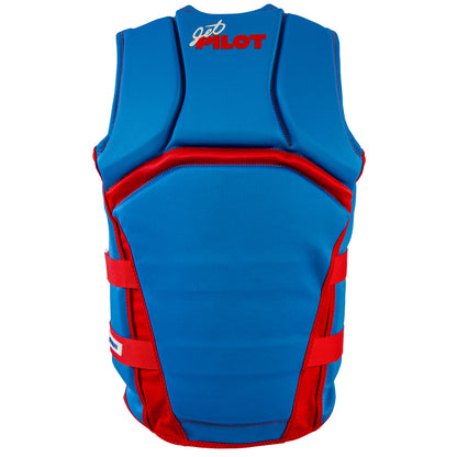 Jet Pilot Vintage Neoprene Vest - Red/Blue | JP25217