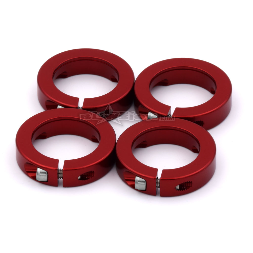 ODI Aluminum Lock Ring Set - Red