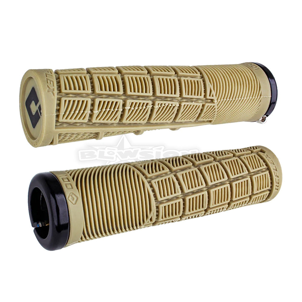ODI Reflex Lock-On Grip Set V2.1 Tan (135mm) | D33RXT-B – Blowsion