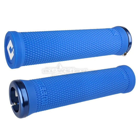 ODI Ruffian Lock-On Grip Set V2.1 Blue (135mm)