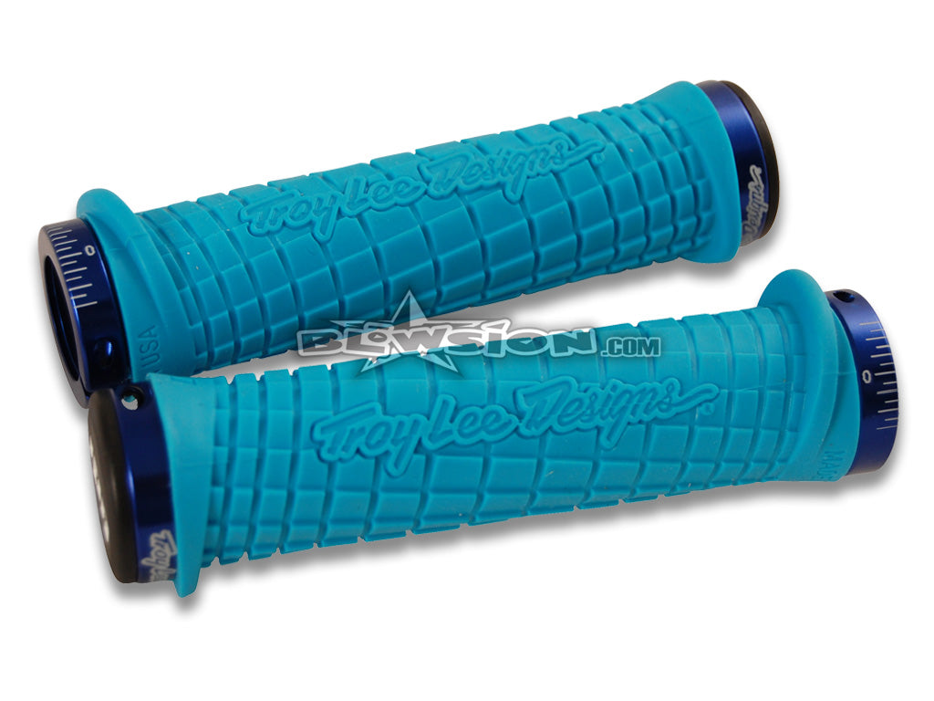 ODI TLD Grip Set - Aqua/Blue - PN# 03-05-329