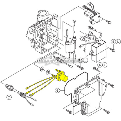 OEM Kawasaki Starter Relay - 27010-3760