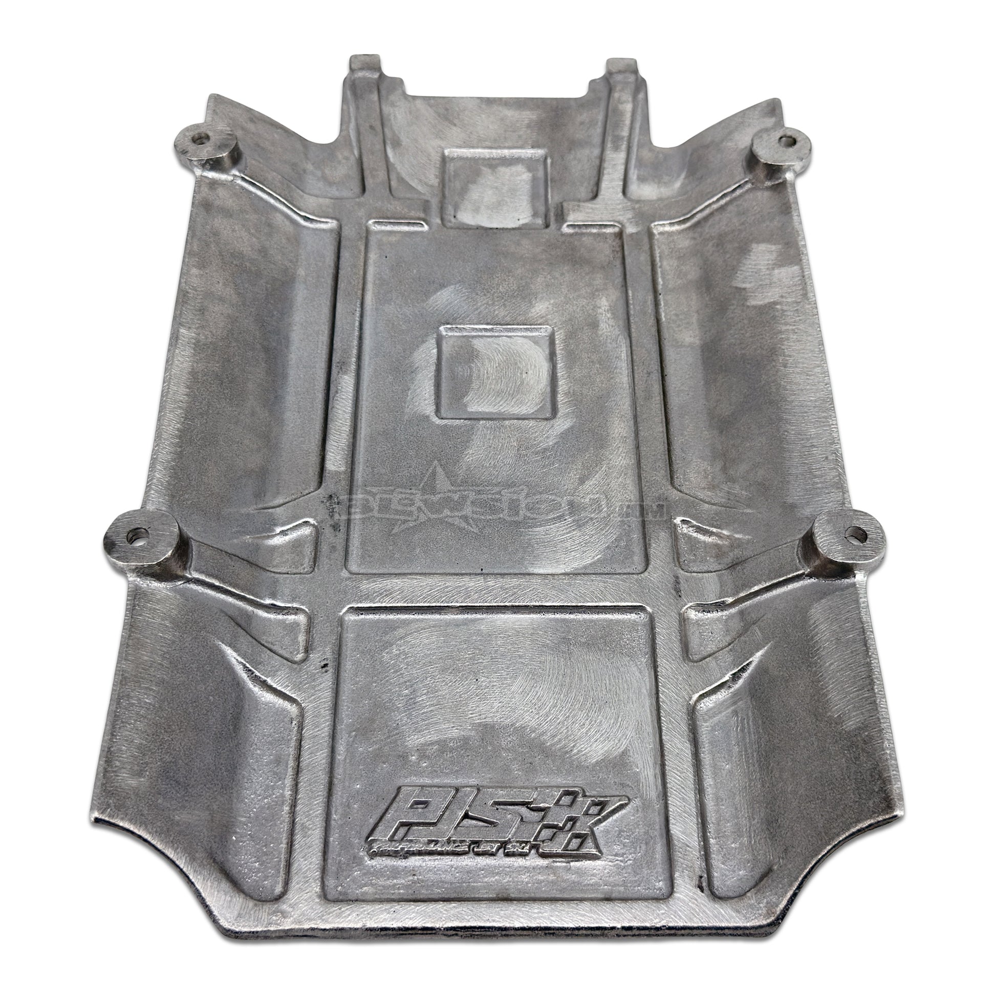 PJS Ride Plate Extended with FINS - Kawasaki 440/550
