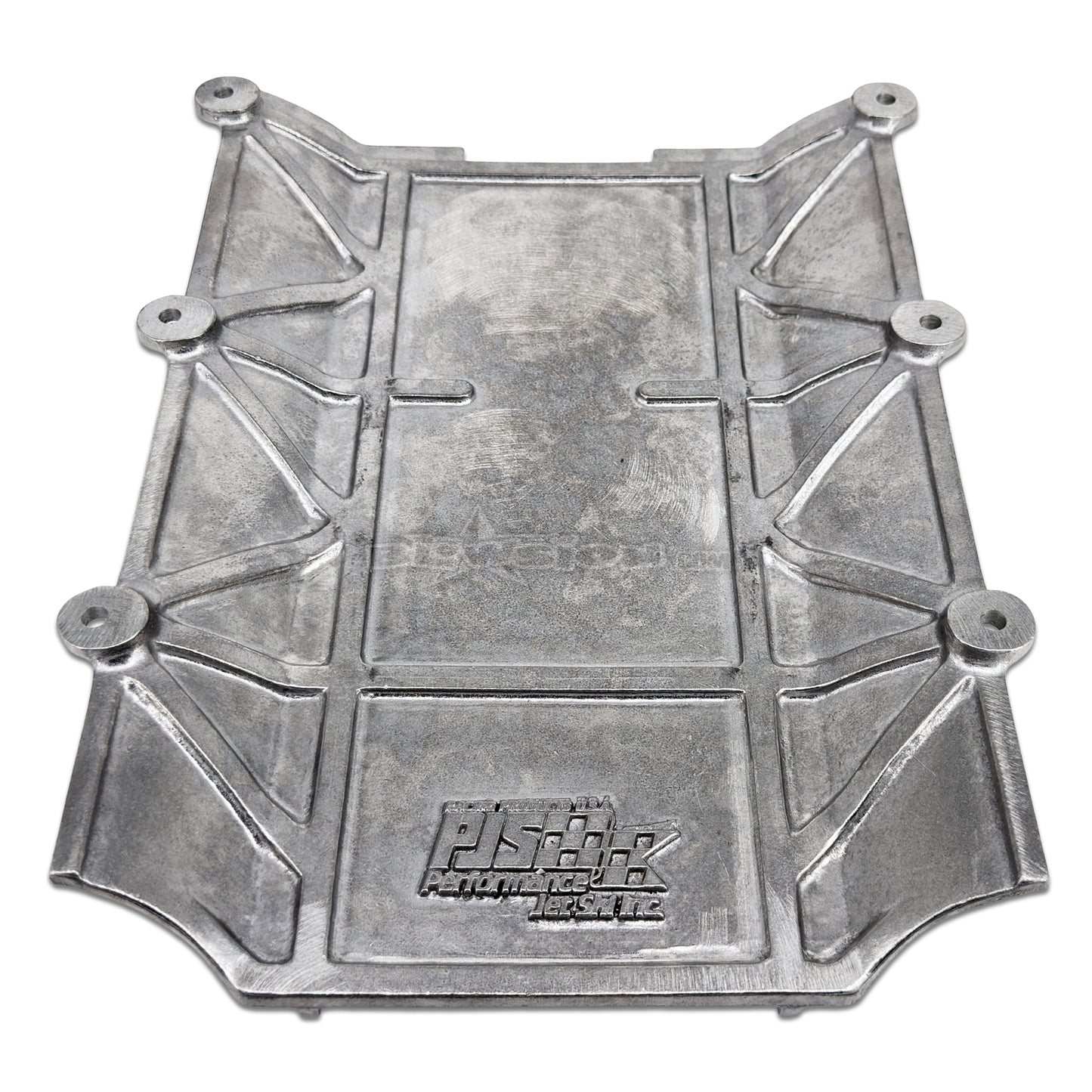 PJS Ride Plate Extended with FINS - Kawasaki 650SX