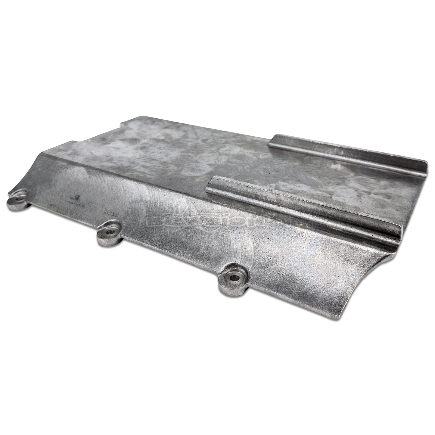 PJS Ride Plate Extended with FINS - Kawasaki 650SX