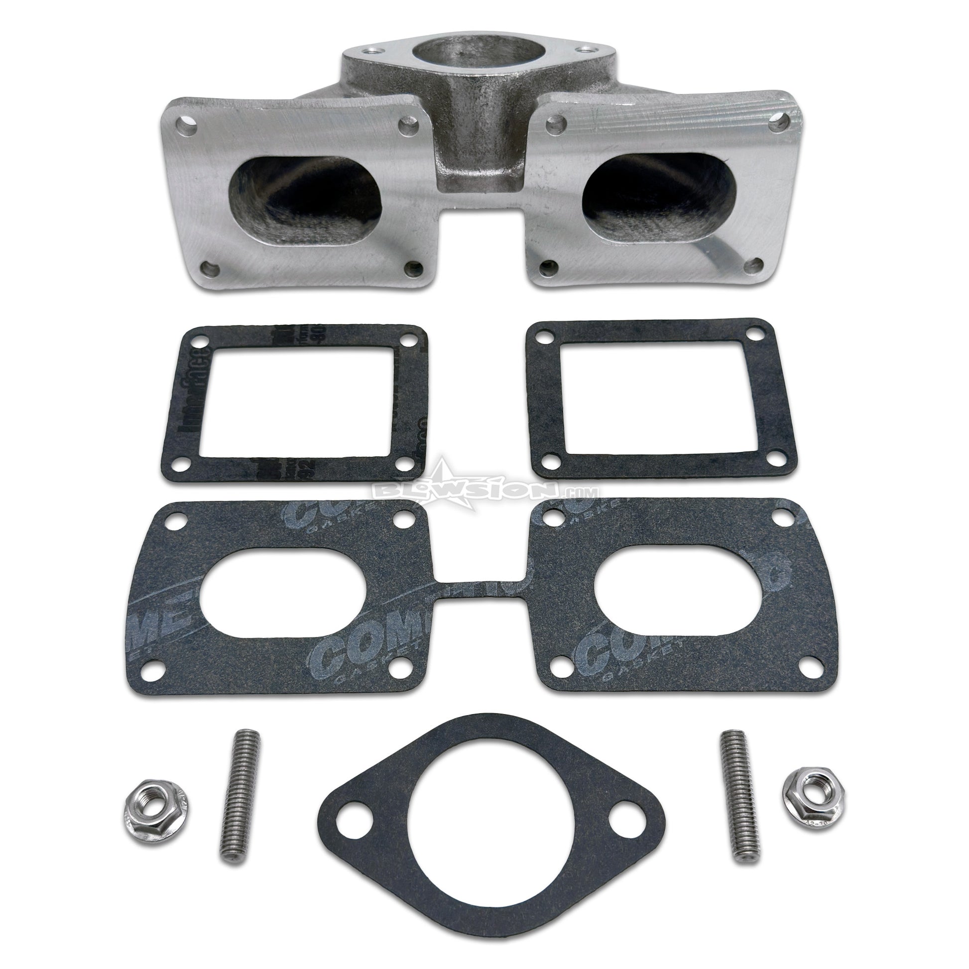 PJS Single Intake Manifold 44mm-48mm - Kawasaki 650