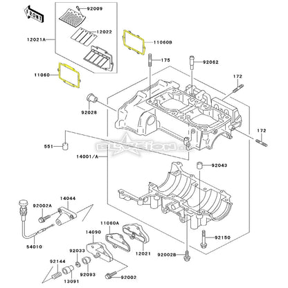 Reed Gasket - Kawasaki 750/800 (4 Required)