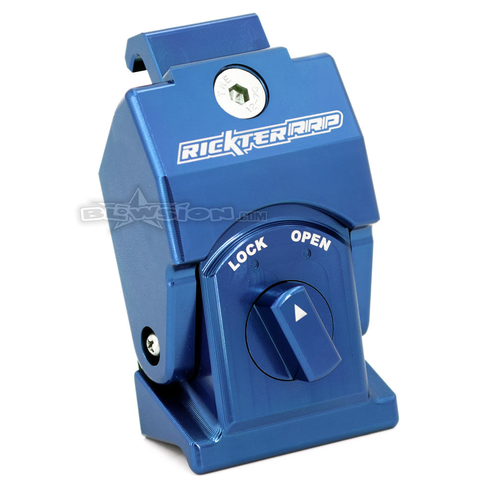 RRP Adjustable Hood Latch Assembly - Anodized Blue