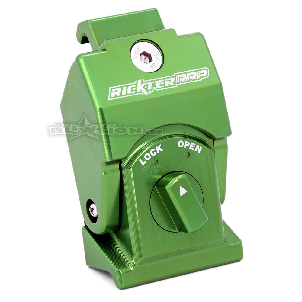 RRP Adjustable Hood Latch Assembly - Anodized Green (Discontinued)